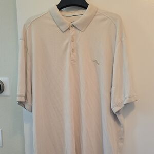 Men's Cream Polo Shirt